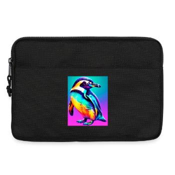 penguin - Laptop bag 13" - black - Front