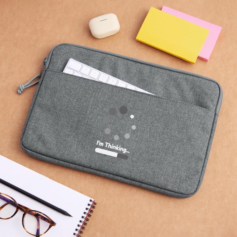 I'm Thinking Loading Progress Laptop bag 13"