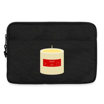 Apple Pie Candle  - Laptop bag 13" - black - Front