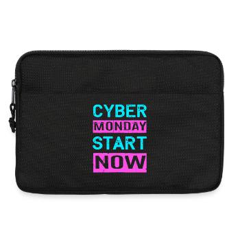 Virée shopping du Cyber Monday - Sacoche pour ordinateur portable 13 pouces - noir - Devant