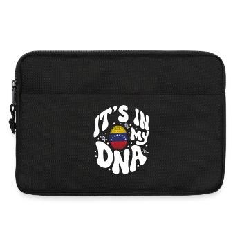 ADN vénézuélien Venezuela Drapeau hispanique - Sacoche pour ordinateur portable 13 pouces - noir - Devant