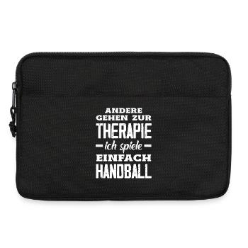 Handball Joueurs Handball Handball Cadeaux - Sacoche pour ordinateur portable 13 pouces - noir - Devant