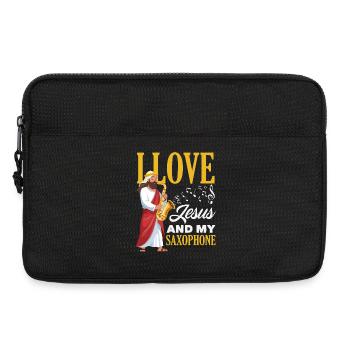 Saxophone - Sacoche pour ordinateur portable 13 pouces - noir - Devant
