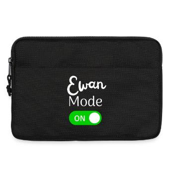 Ewan Mode ON Activation Fun - Laptop bag 13" - black - Front