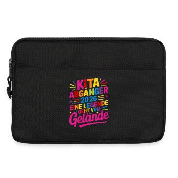 Daycare Graduates 2026: A Legend Leaves the Site - Laptop bag 13" - black - Front