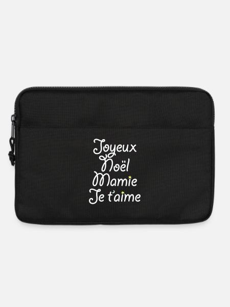 Merry Christmas Granny I love you - Laptop bag 13" - black