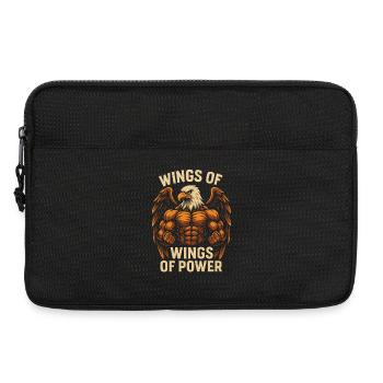 Eagle Power: Wings of Power - Laptop bag 13" - black - Front