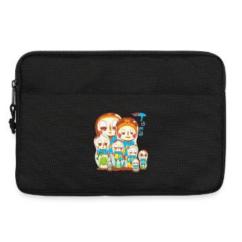 Tamatroschka - Laptoptasche 13" - Schwarz - Vorne