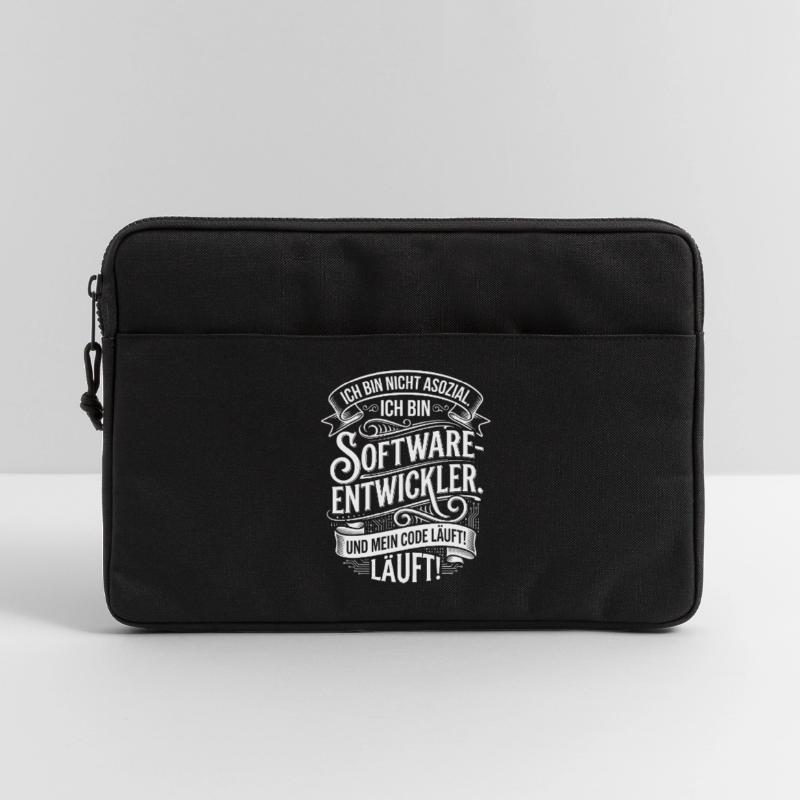 I'm a software developer – and my code is running Laptop bag 13"
