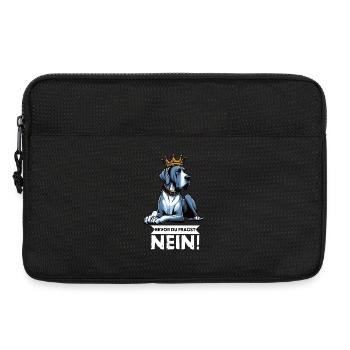Before you ask Great Dane Great Dane owner - Laptop bag 13" - black - Front