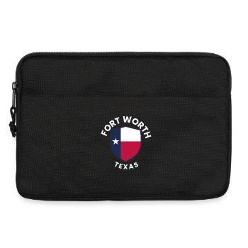 Fort Worth Texas Shield Pride - Laptop bag 13" - black - Front