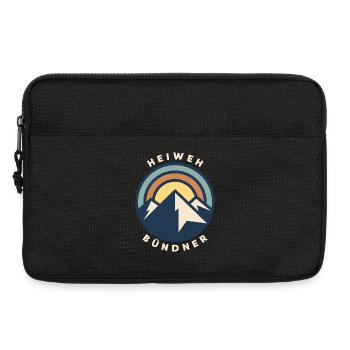 Heiweh Bündner - Laptoptasche 13" - Schwarz - Vorne