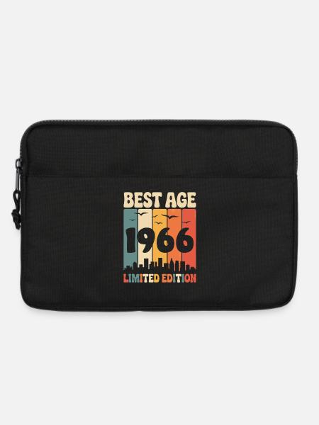 1966 Retro Geburtstag 1966 Vintage 1966 - Laptoptasche 13" - Schwarz