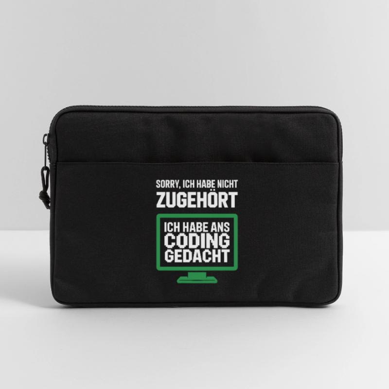Coding Thought Screen Saying Laptop bag 13"