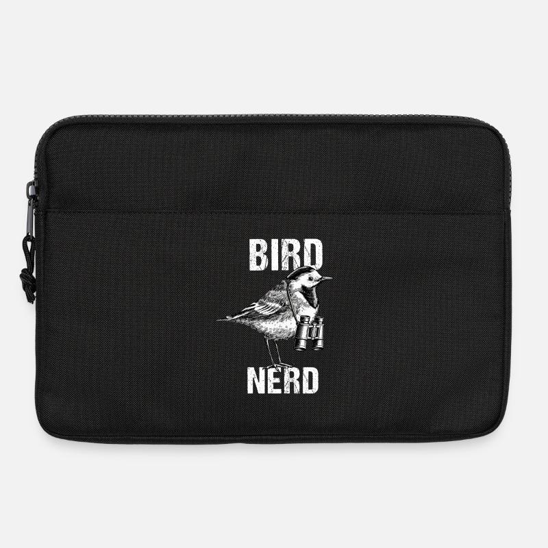 Für nerdige Bird Nerd Lover Vogelbeobachter - Laptoptasche 13" - Schwarz