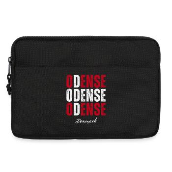 Odense in the Heart, Danemark aujourd’hui - Sacoche pour ordinateur portable 13 pouces - noir - Devant