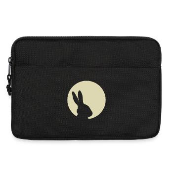 Lapin Lune Lapin Lapin Lapin Pâques - Sacoche pour ordinateur portable 13 pouces - noir - Devant
