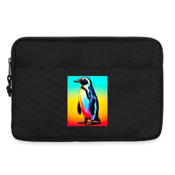 penguin - Laptop bag 13" - black - Front