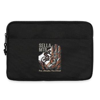Sella MTB Towers Downhill Pura Adrenalina Art - Laptop bag 13" - black - Front