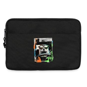 funny otter - Laptop bag 13" - black - Front
