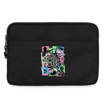 Peace: Never again war - Laptop bag 13" - black - Front