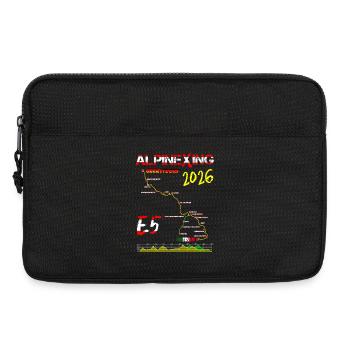 E5 Oberstdorf Meran 2026 - Laptoptasche 13" - Schwarz - Vorne