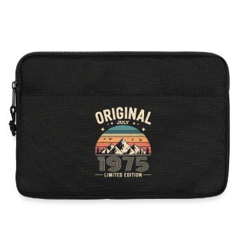 juillet 1975 – Légende des sommets et montagnes - Sacoche pour ordinateur portable 13 pouces - noir - Devant