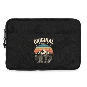 juillet 1973 – Légende des sommets et montagnes - Sacoche pour ordinateur portable 13 pouces - noir - Devant