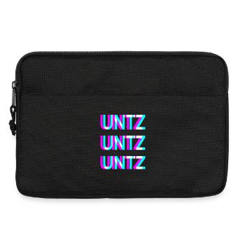 UNTZ Festival Rave Techno Design - Sacoche pour ordinateur portable 13 pouces - noir - Devant
