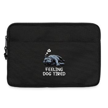 Feeling Dog Tired Cane Corso italienischer mastiff - Laptoptasche 13" - Schwarz - Vorne