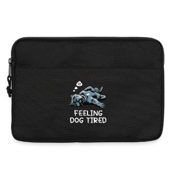 Feeling Dog Tired Cane Corso italienischer mastiff - Laptoptasche 13" - Schwarz - Vorne