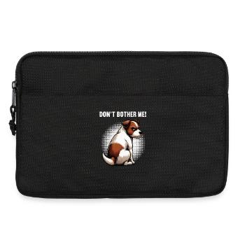 Don't Bother Me Jack Russel terrier Jacky Jackys - Laptoptasche 13" - Schwarz - Vorne