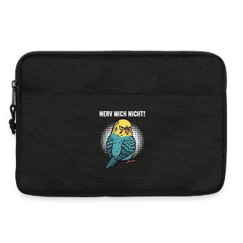 Nerv Mich Nicht Wellensittich Wellensittichhalter - Laptoptasche 13" - Schwarz - Vorne