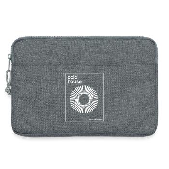 Acid-House-Musikplakat - Laptoptasche 13" - Grau meliert - Vorne