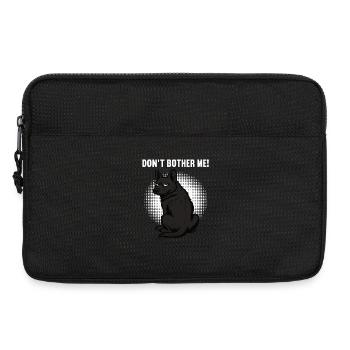Ne me dérange pas, berger noir Berger - Sacoche pour ordinateur portable 13 pouces - noir - Devant