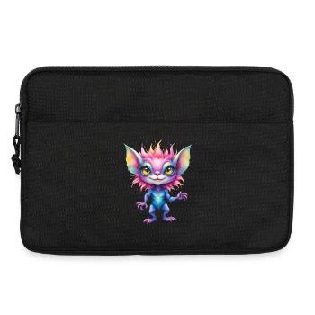 Fantasy Rainbow Creature - Laptop bag 13" - black - Front