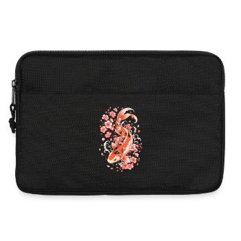 Flux de Koi Sakura - Sacoche pour ordinateur portable 13 pouces - noir - Devant