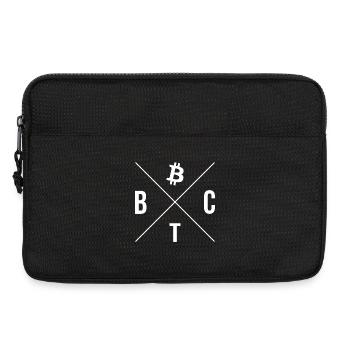 Bitcoin - 21 Million - Cryptocurrency - Laptoptasche 13" - Schwarz - Vorne