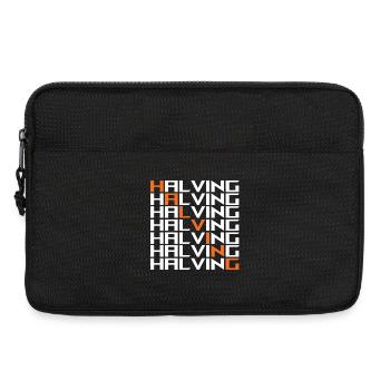 Halving Bitcoin - Laptoptasche 13" - Schwarz - Vorne