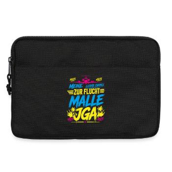 Malle 2026 JGA Meine letzte Chance zur Flucht - Laptoptasche 13" - Schwarz - Vorne