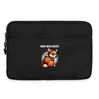 Nerv Mich Nicht Corgi Corgis Welsh Corgi Corgihund - Laptoptasche 13" - Schwarz - Vorne