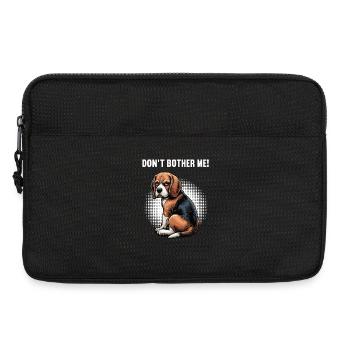 Don't Bother Me Beagle Beagle Owner Beagle Holder - Laptop bag 13" - black - Front