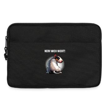 Nerv Mich Nicht Miniatur Bullterrier Bully Bullys - Laptoptasche 13" - Schwarz - Vorne