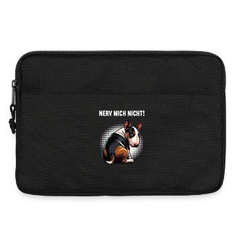 Nerv Mich Nicht Miniatur Bullterrier Bully Bullys - Laptoptasche 13" - Schwarz - Vorne