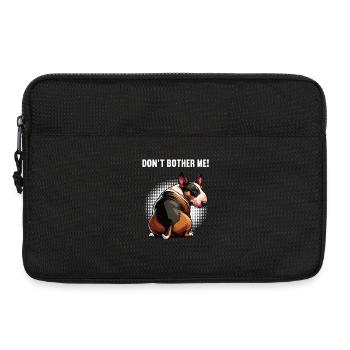 Don't Bother Me Miniatur Bullterrier Bully Bullys - Laptoptasche 13" - Schwarz - Vorne
