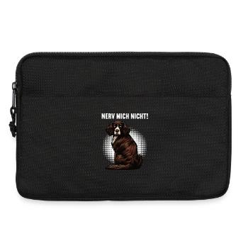 Nerv Mich Nicht Münsterländer Münsterländerhalter - Laptoptasche 13" - Schwarz - Vorne