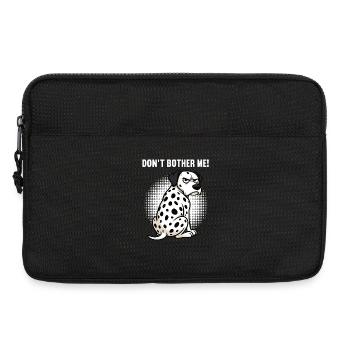 Don't Bother Me Dalmatians Dalmatian Owners - Laptop bag 13" - black - Front