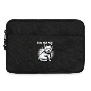 Nerv Mich Nicht West highland terrier Westie  - Laptoptasche 13" - Schwarz - Vorne