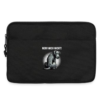 Nerv Mich Nicht Irischer Wolfshund Wolfshundhalter - Laptoptasche 13" - Schwarz - Vorne
