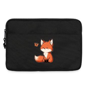 Fox Butterfly - Laptop bag 13" - black - Front